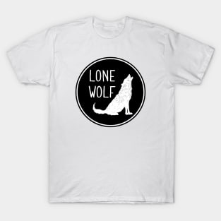 Lone Wolf - Wolf Howling T-Shirt